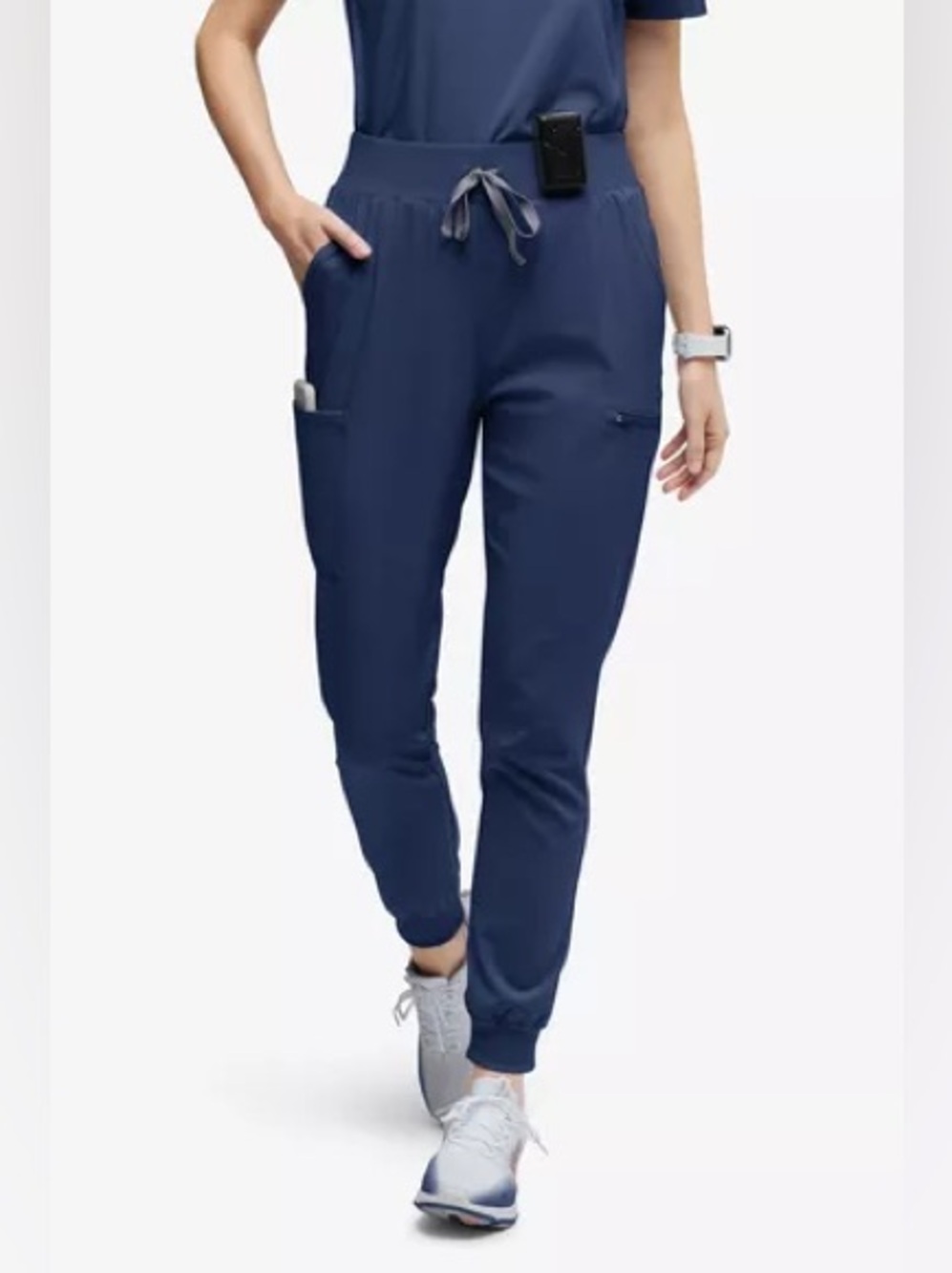Easy STRETCH Olivia Women's 7-Pocket Slim
Leg Jogger Scrub Pants SMALL